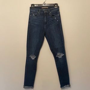 Joe’s Jeans HighRise Skinny Distressed Jean sz 24